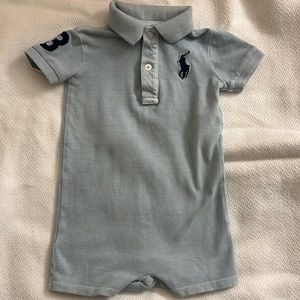 Ralph Lauren 6 months boys shorts romper polo